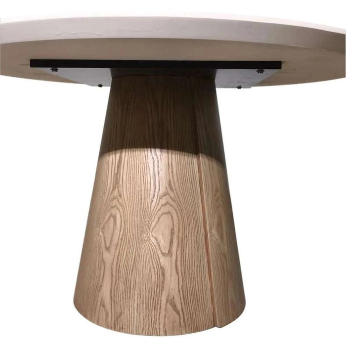 Montreal 4 Seater Dining Table Veneer - Beige Natural