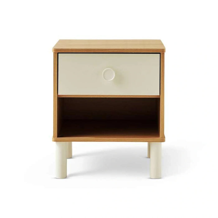 Moon Kids Nightstand With 1 Drawer - Natural
