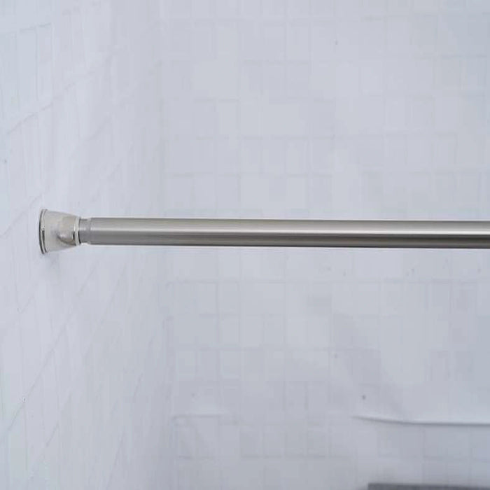 Mosby Extendable Shower Curtain Rod - Nickel Pan Home