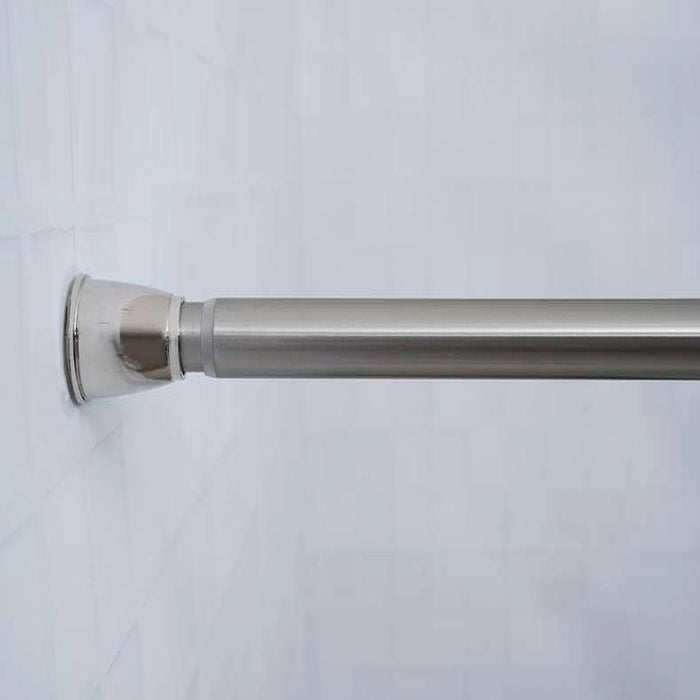Mosby Extendable Shower Curtain Rod - Nickel Pan Home