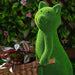 Moss Cat Magneisa Planter 35.5X18.5X42Cm - Green Pan Home
