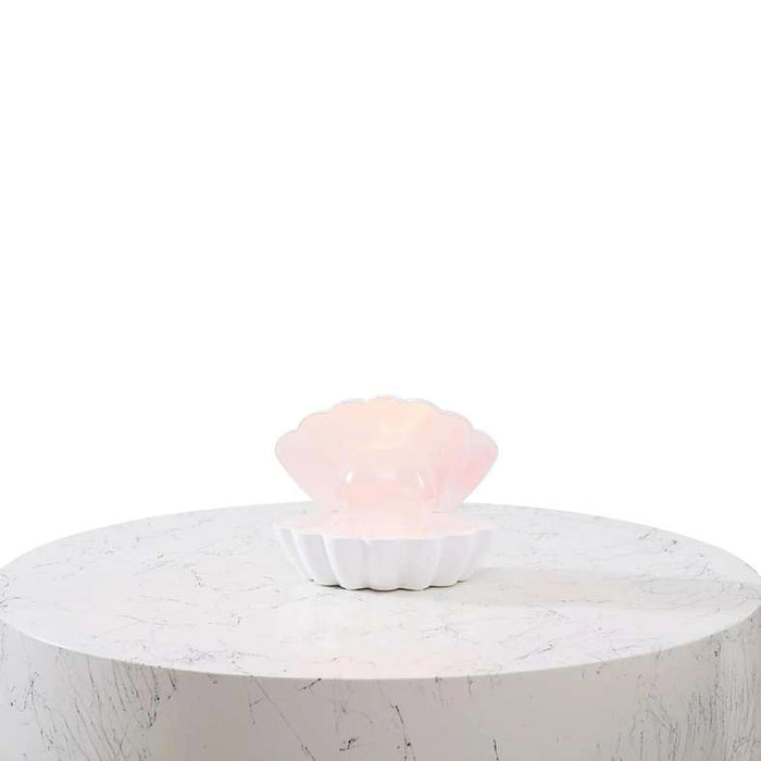Moss Shell Lamp With Dream Pearl - White Pan Home