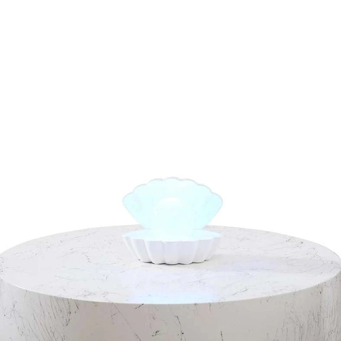 Moss Shell Lamp With Dream Pearl - White Pan Home