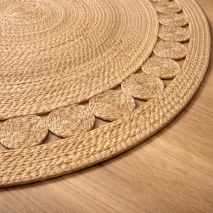 Mossen Handwoven Jute Round Rug 150Cm - Natural