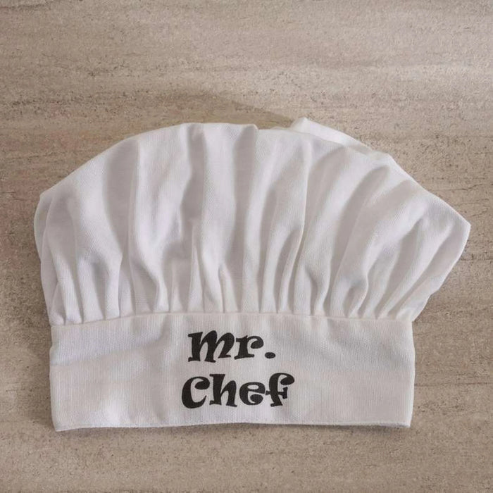 Mr. Chef Cap 50Cm Dia- White