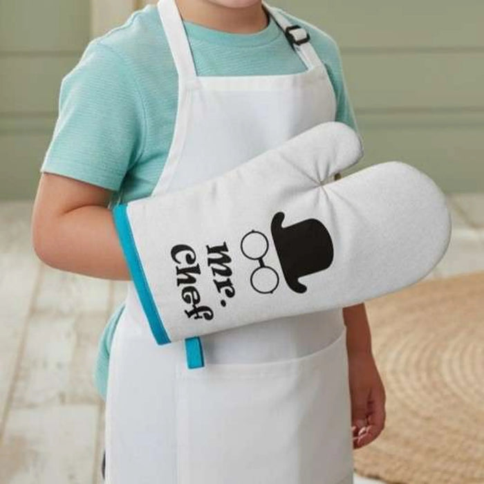 Mr. Chef Glove 12X22 Cm- Blue