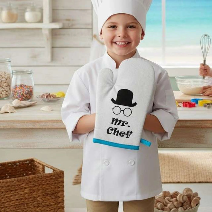 Mr. Chef Glove 12X22 Cm- Blue