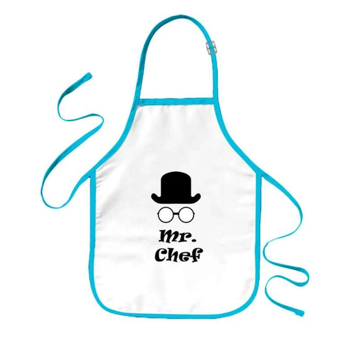 Mr. Chef Kids Apron 45X60 Cm- Blue