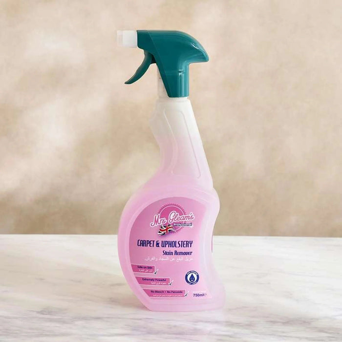 Mrs-Gleams Carpet Upholstery Stain Remover White 750G Pan Home