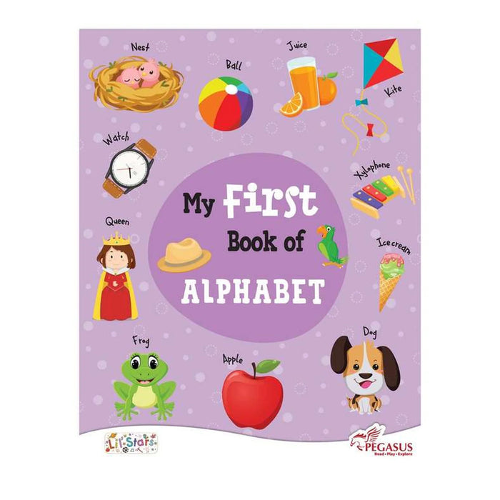 My First Book Of Alphabets 16 Page Laminated Book -Multi