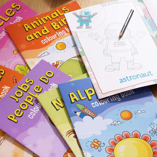 My First Learning Bag Of 10-Piece Coloring Book Pan Home