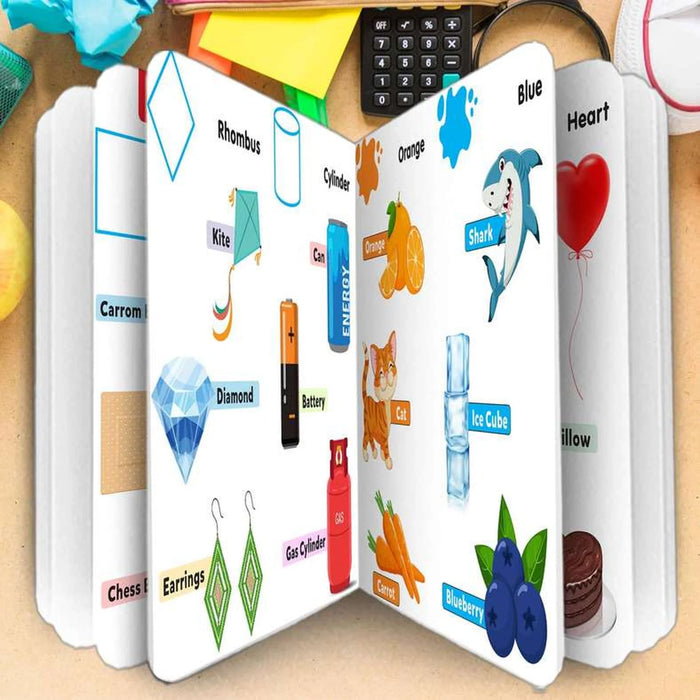 My Giant Board Book Shapes And Colours 24 Pages - Multi