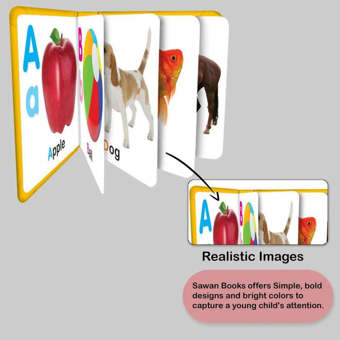 My Padded Picture Book Alphabet 24 Pages - Multi Pan Home