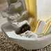 Mystique Polyresin Floor Fountain 77X23X128Cm - Beige Pan Home
