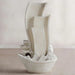Mystique Polyresin Floor Fountain 77X23X128Cm - Beige Pan Home
