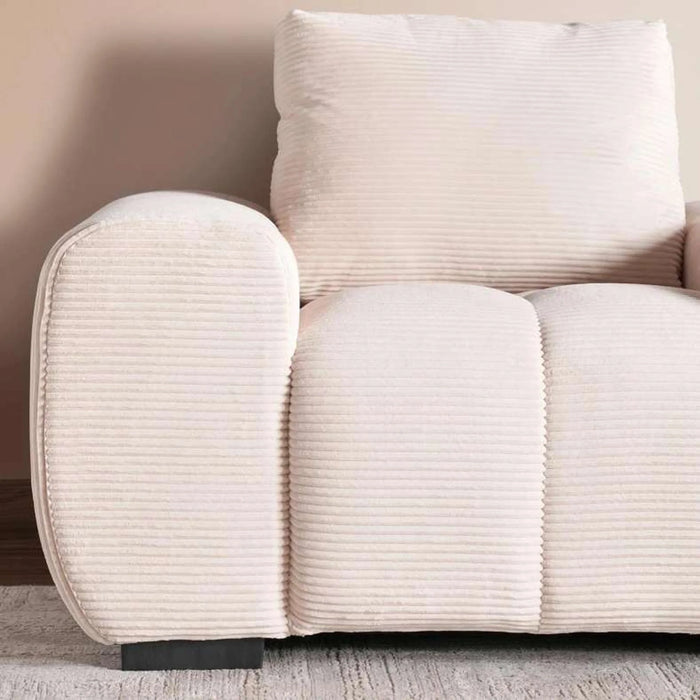 Nacro Single Seater Sofa - Beige