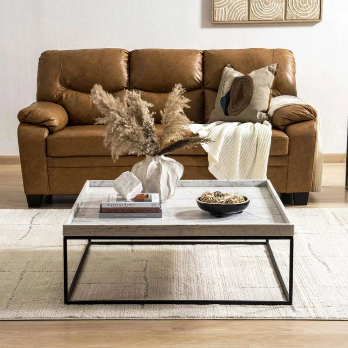 Nagoya Coffee Table Marble - White Black
