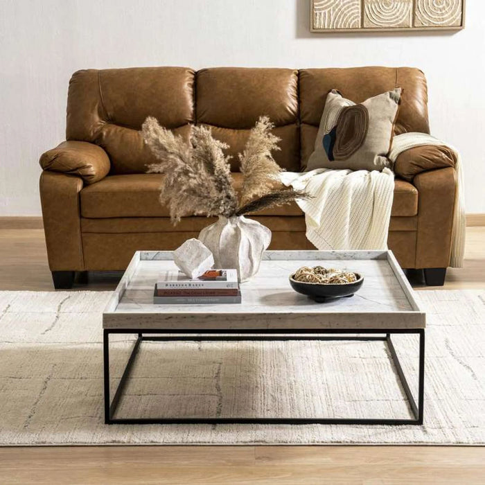 Nagoya Coffee Table Marble - White Black