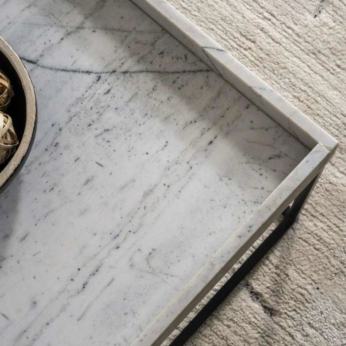 Nagoya Coffee Table Marble - White Black
