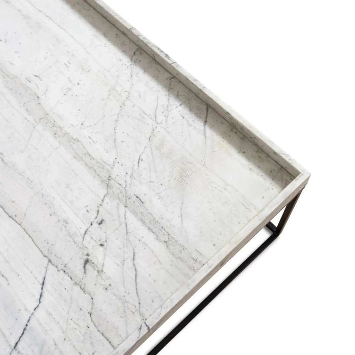 Nagoya Coffee Table Marble - White Black