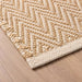 Nagumi Handwoven Jute & Cotton Dhurrie 60X90Cm - Natural Pan Home