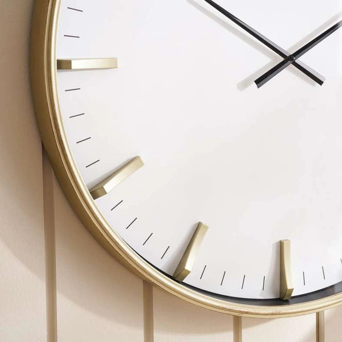 Napier Wall Clock Dia 76X5.6Cm- White Pan Home