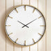 Napier Wall Clock Dia 76X5.6Cm- White Pan Home