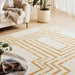 Nashville Hand Tufted Wool Viscose Rug 200X300Cm - Cream Pan Home