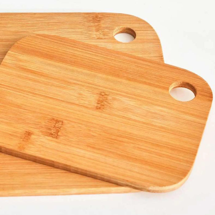 Natura 2-Piece Bamboo Cutting Board Set - Natural