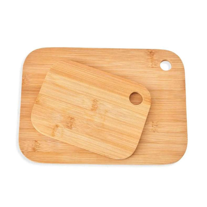 Natura 2-Piece Bamboo Cutting Board Set - Natural