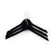 Natura 3-Piece Wooden Hanger 44.5Cm - Matte Black Pan Home
