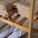 Natura Bamboo Cloth Rack With 2-Tier Storage Shelves 45X35.5X149Cm - Natural Pan Home