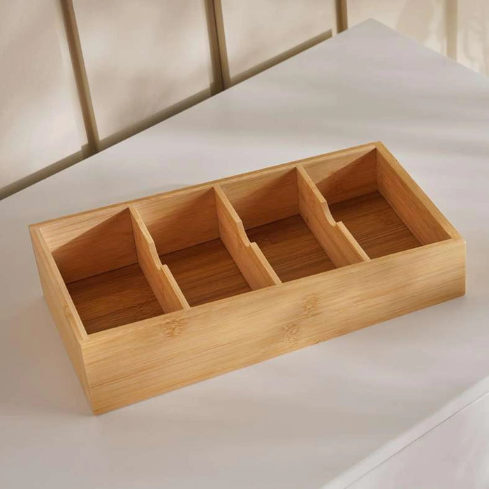 Natura Bamboo Drawer Organizer 30X15X7Cm -Natural