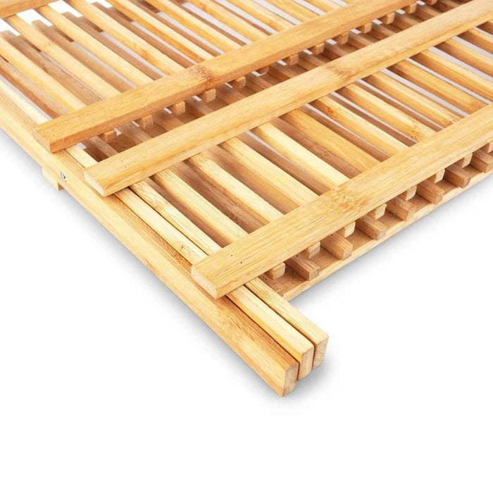 Bamboo Foldable Dish Rack 26Cm - Natural Pan Home
