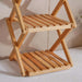 Natura Bamboo Foldable Rack 21.5Cm - Natural Pan Home
