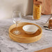 Natura Bamboo Round Serving Tray Dia30X5Cm -Natural Pan Home
