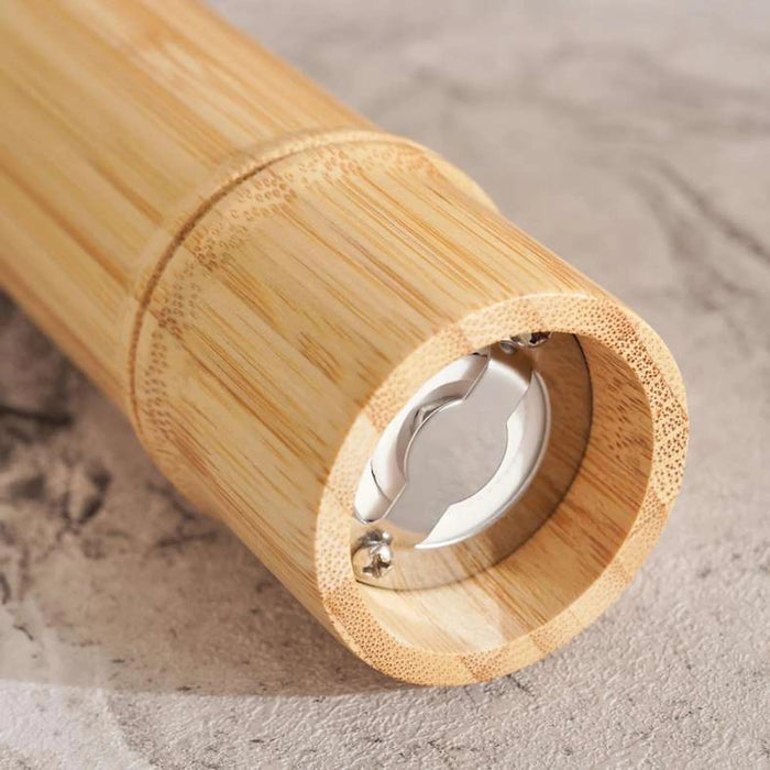 Natura Bamboo Salt & Pepper Mill 5X5X21Cm -Natural Pan Home