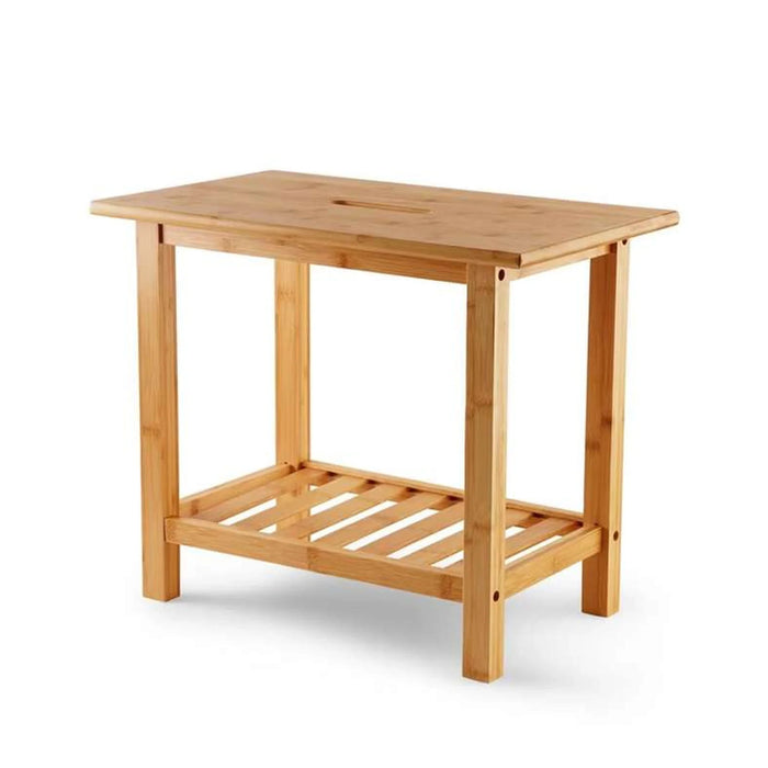 Natura Bamboo Stool 50X30X41Cm - Natural
