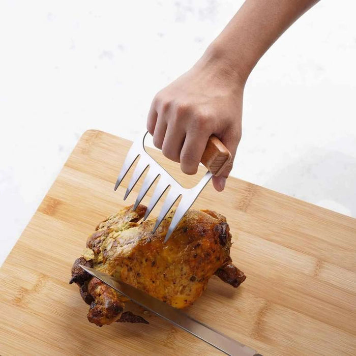 Natura Bear Claw Meat Divider 10.5X11.1Cm - Natural