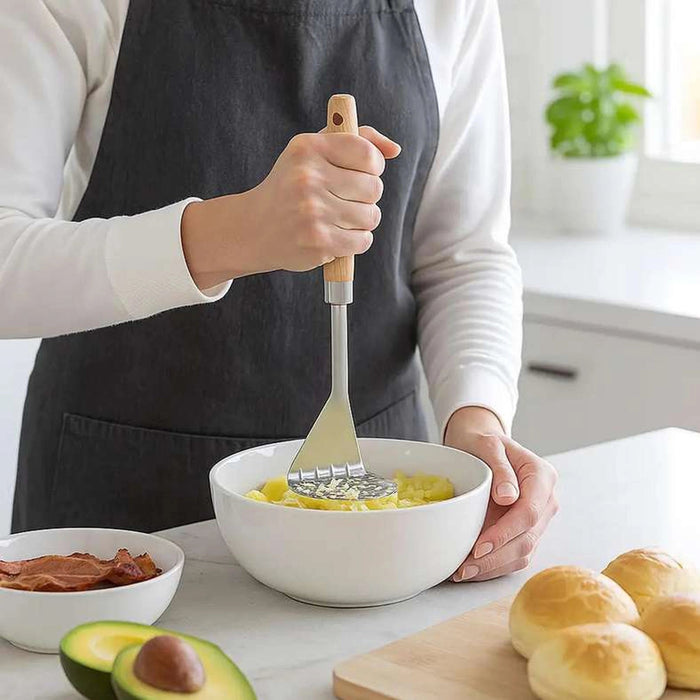 Natura Potato Masher - Natural Pan Home