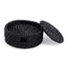 Natura Rattan 4-Piece Coaster Dia11X1Cm - Black Pan Home