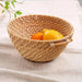 Natura Rattan Basket With Handle - Natural Pan Home