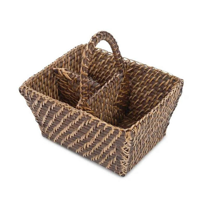 Natura Rattan Caddy 25X20X14Cm - Honey Brown