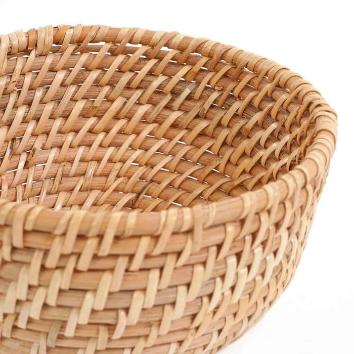 Natura Rattan Fruit Bowl Dia20X13Cm - Natural