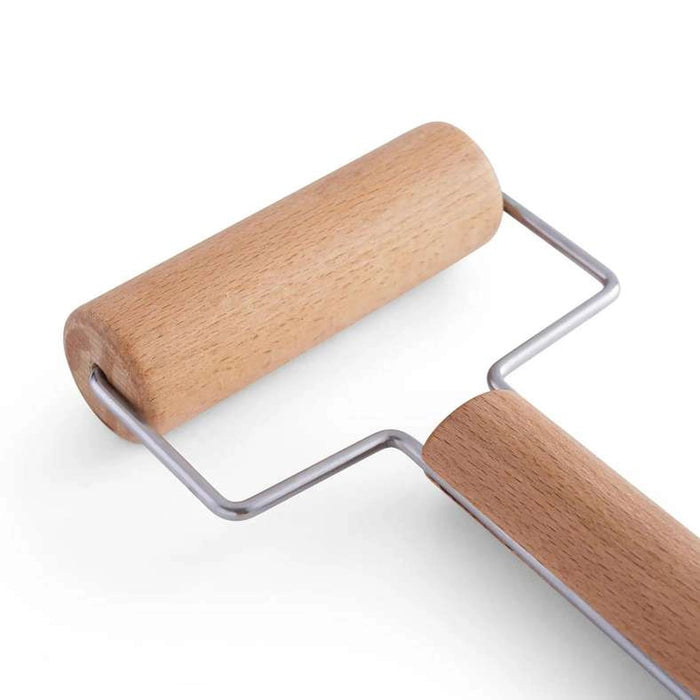 Natura Rolling Pin With Handle - Natural Pan Home