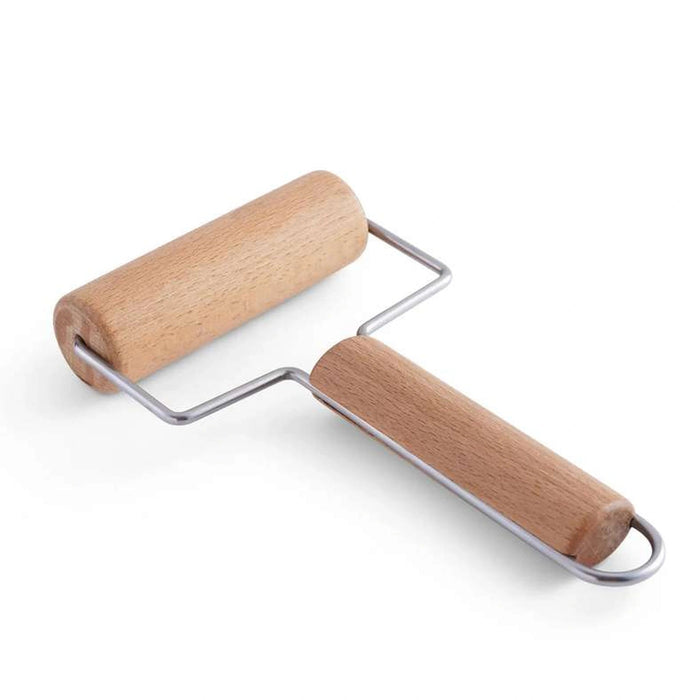 Natura Rolling Pin With Handle - Natural Pan Home