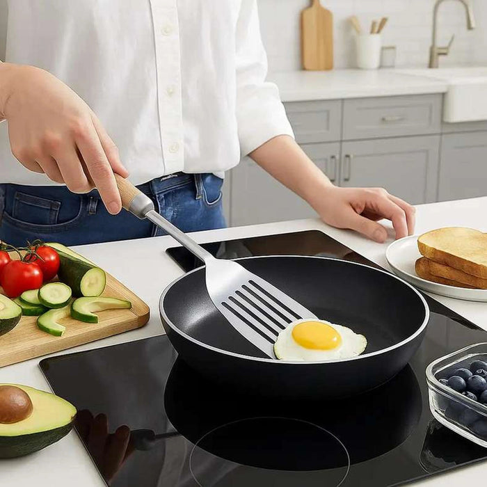 Natura Slotted Turner - Natural Pan Home