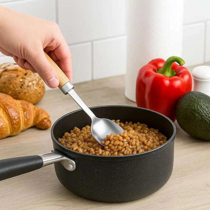 Natura Solid Spoon - Natural Pan Home