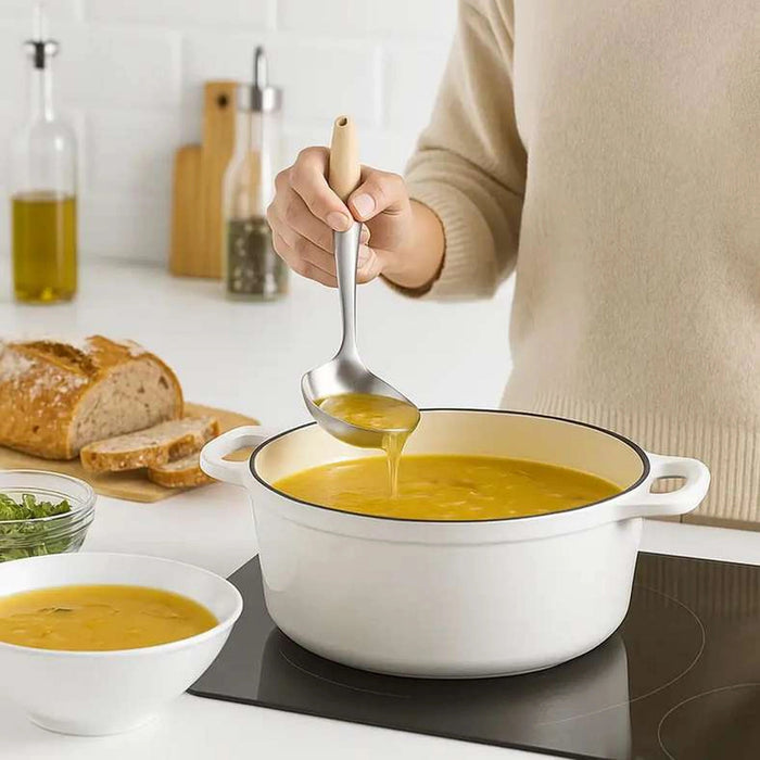 Natura Soup Ladle 31 - Natural Pan Home