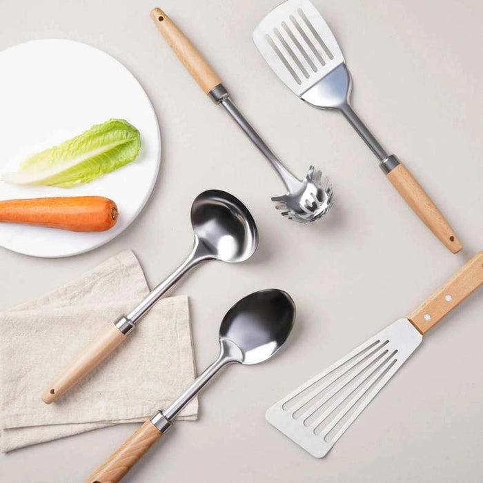 Natura Soup Ladle 31 - Natural Pan Home